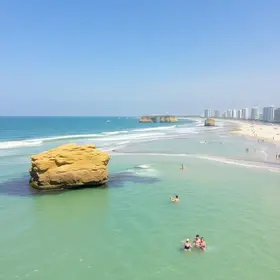 praias próprias para banho em Fortaleza