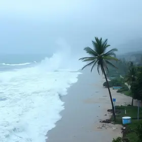 ventos intensos no Ceará