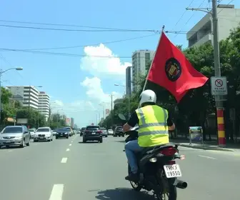 operação de trânsito em Fortaleza